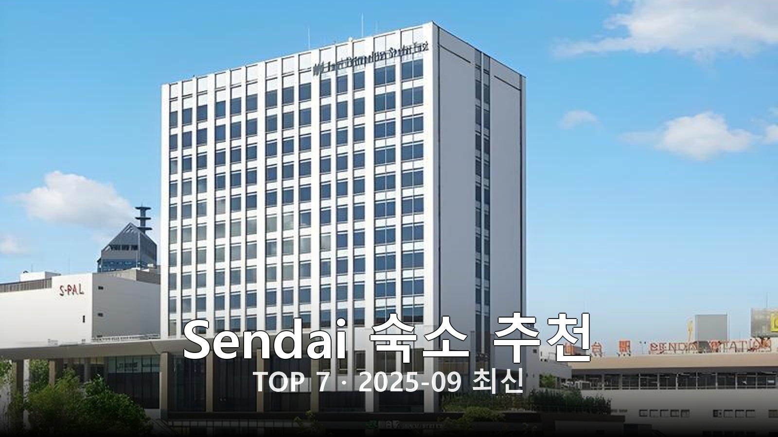 Sendai 숙소 추천 썸네일